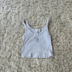 Brandy Melville White Tank Top